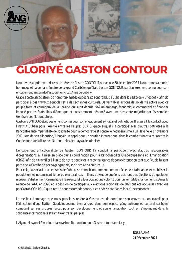 Gloriyé Gaston Gontour