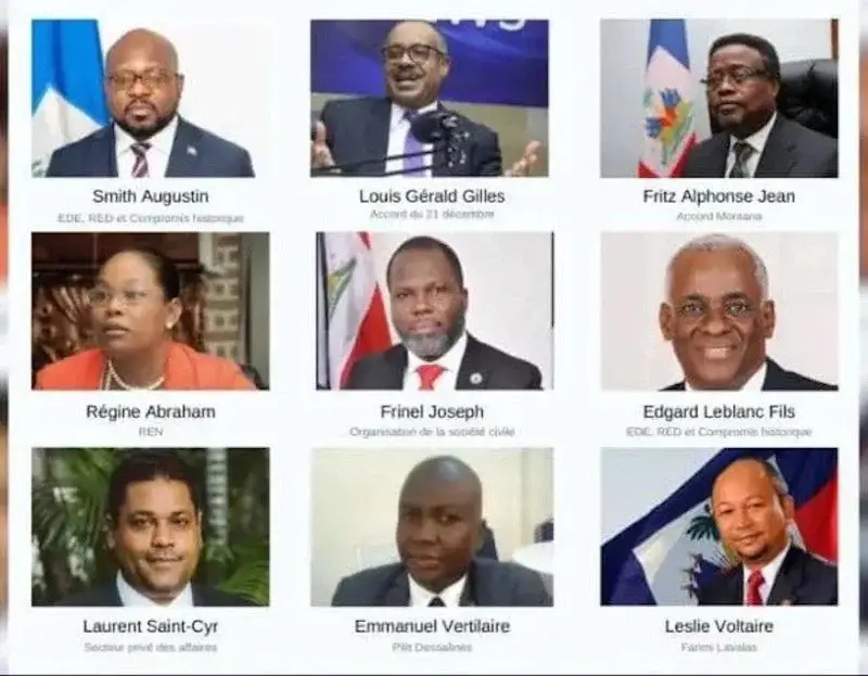 Haiti. Crise politique. Nomination des membres du Conseil présidentiel de transition