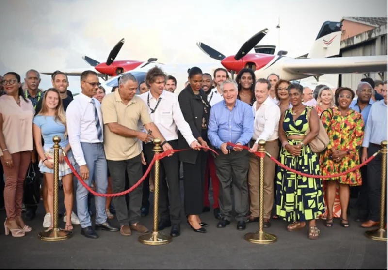 Les Îles de Guadeloupe se réjouissent du lancement du nouveau service de navette Air Inter Îles by St Barth Executive