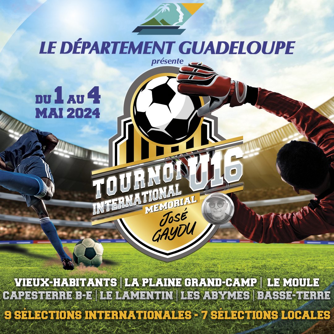 Tournoi international U16 - Mémorial José Gaydu - Programme des matchs