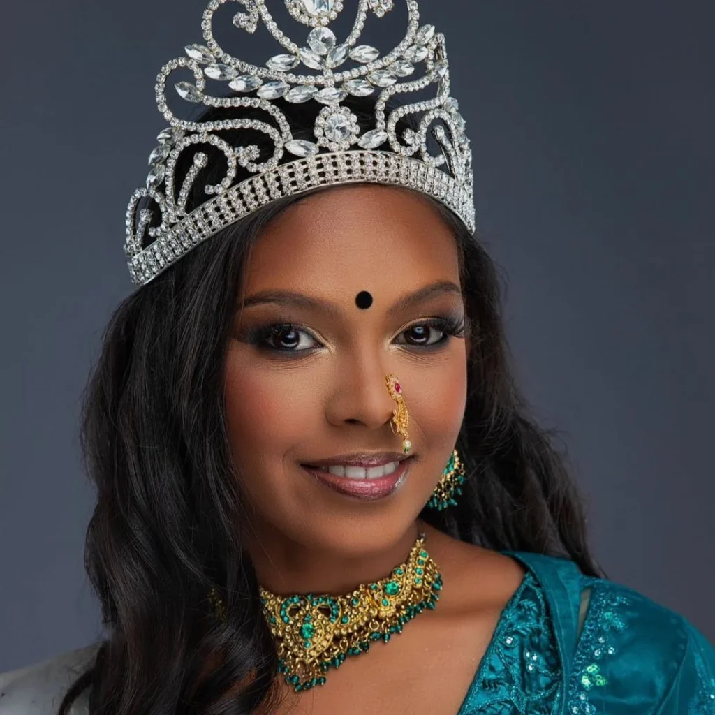 Chloé Gopoul, ambassadrice de la Guadeloupe à Miss India World Wide à New York