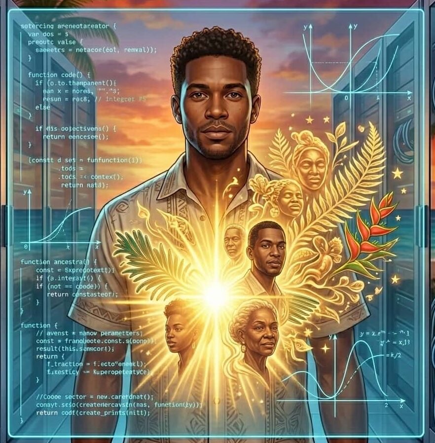 intelligence artificielle et humanité illustration Guadeloupe