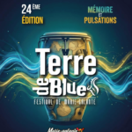 Affiche du festival Terre de Blues 2026 à Marie-Galante en Guadeloupe
