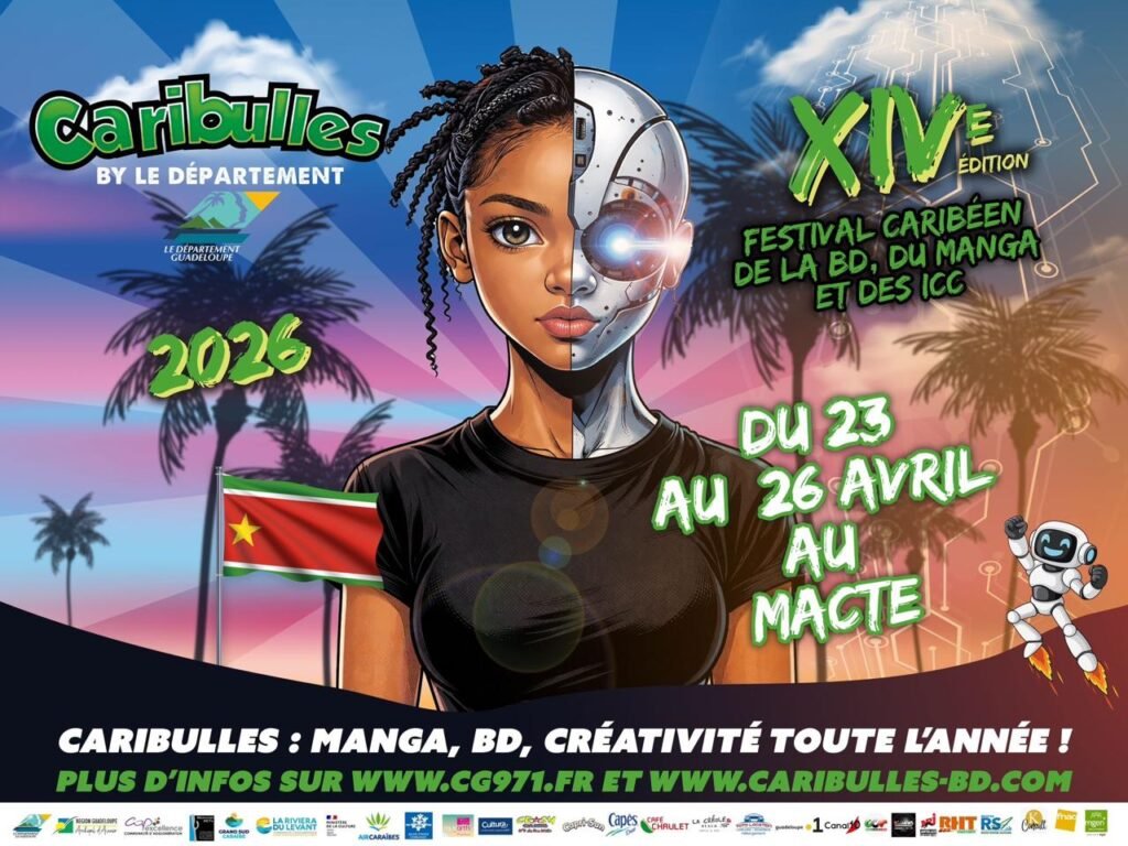 caribulles_XIVe Festival Caribeen de la BD, du manga et des ICC