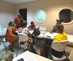 Rencontre entre Caribulles et le Conseil Départemental de Guadeloupe pour le projet Dessine ton avenir