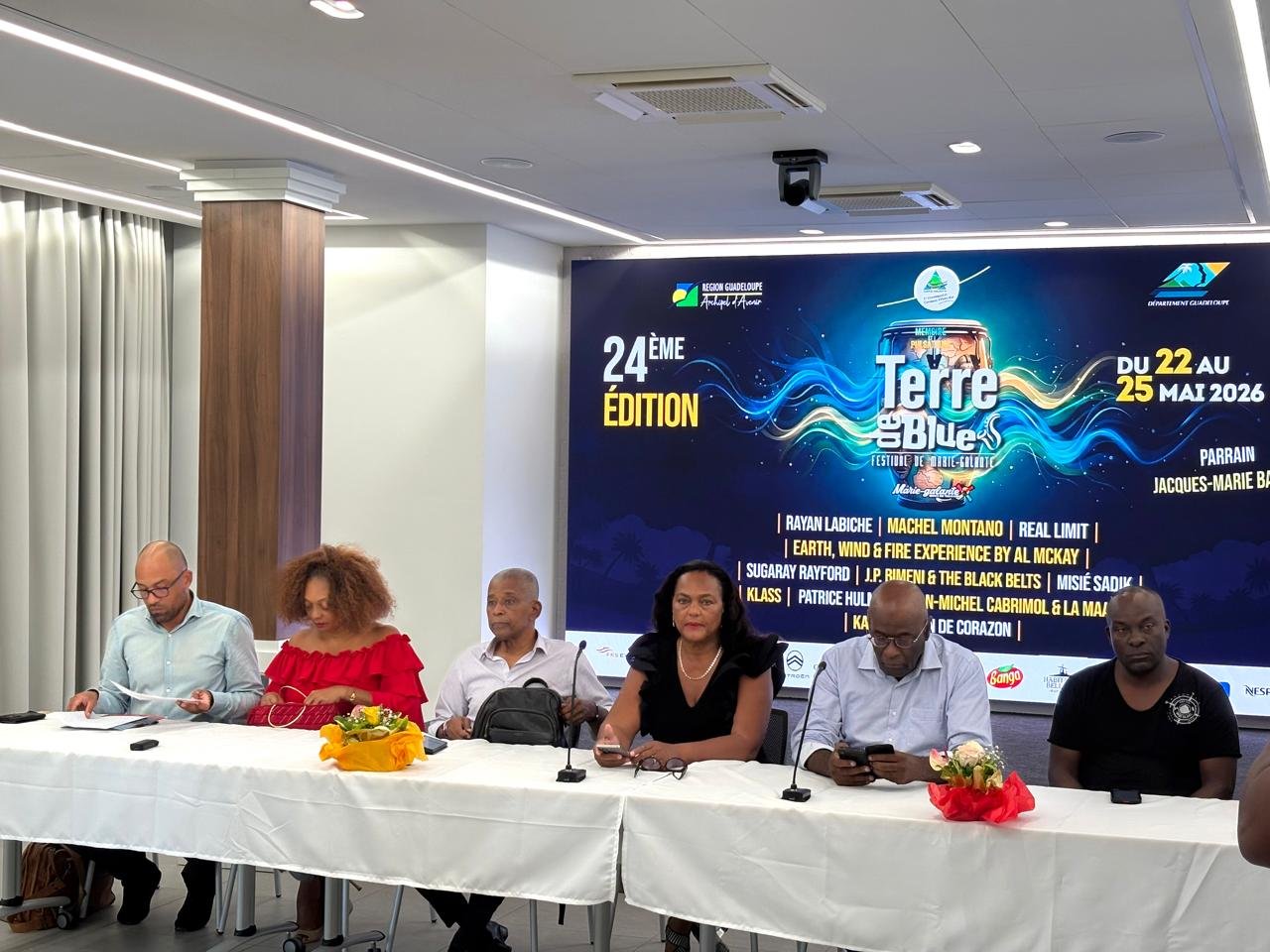 Terre de blues festival 2026 - représentants et organisateurs de l'évènement