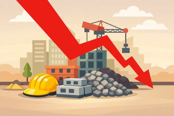 Crise BTP Guadeloupe — chantier à l'arrêt faute de matériaux