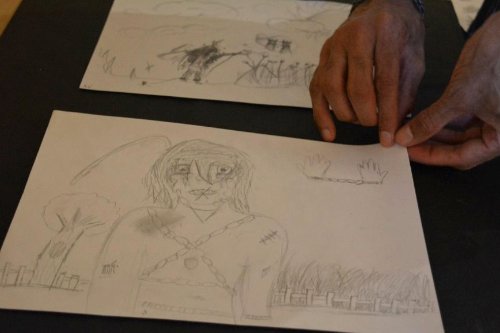 Dessin d'enfants sur l'esclavage