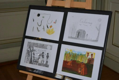 Dessin d'enfants sur l'esclavage