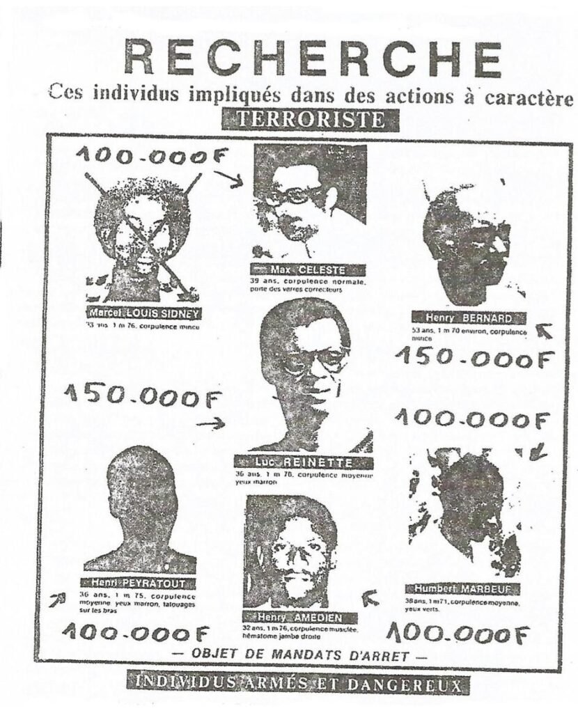 attentat guadeloupe