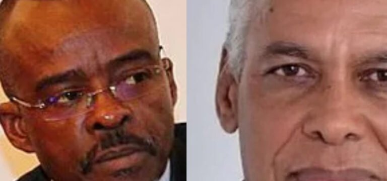 Lurel Région Guadeloupe : Ary Chalus (gauche) face à Victorin Lurel